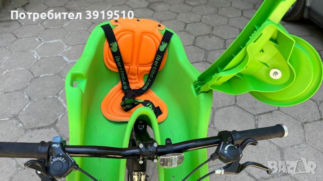 Детска седалка за велосипед iBert Bike Seat , снимка 3 - Други - 46414979