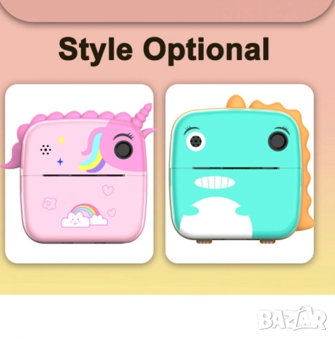 Детски цифров фотоапарат с незабавен печат – Създай магията сам, снимка 6 - Други - 52579269