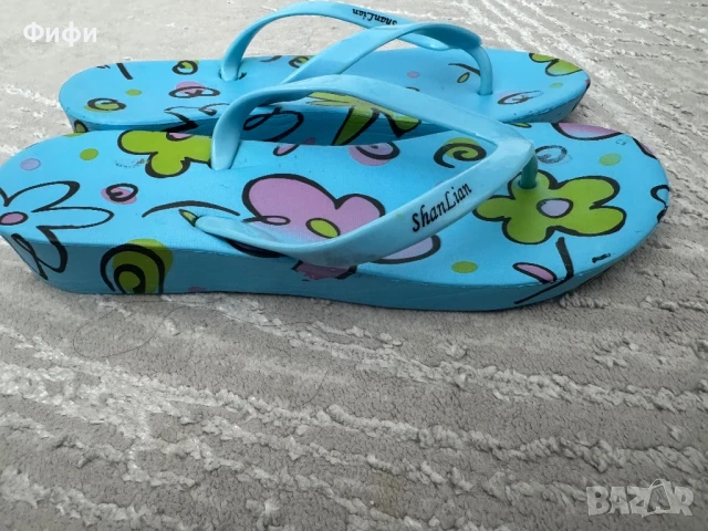 Дамски чехли за плаж, снимка 2 - Чехли - 51324725