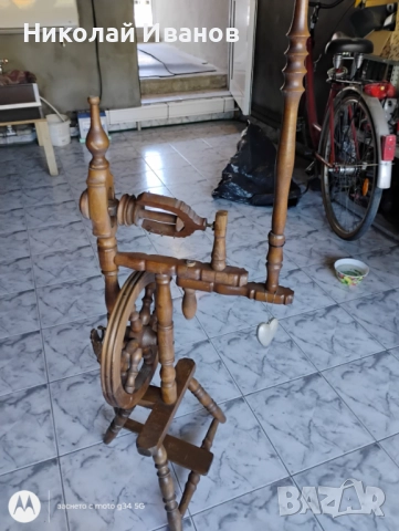 Вретено Чъкърък - механично, снимка 2 - Антикварни и старинни предмети - 52154990