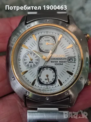 Seiko.chronograph., снимка 6 - Мъжки - 46821916