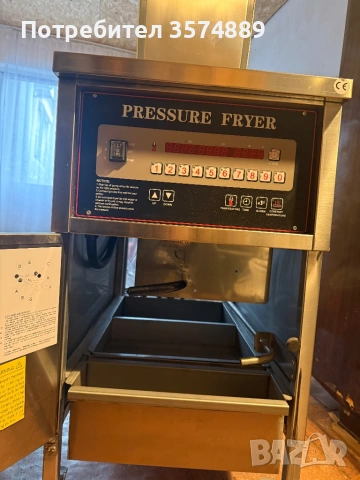 Професионален Pressure Fryer (Фритюрник под налягане) – НОВ, неизползван, снимка 4 - Обзавеждане на кухня - 53102589