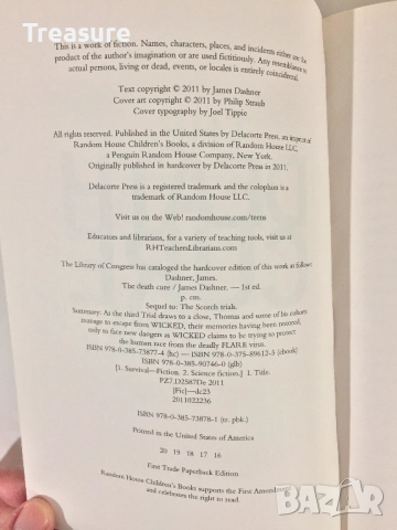 The Death Cure - James Dashner, снимка 9 - Художествена литература - 39336844