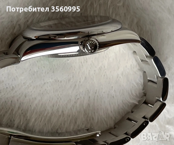 Rolex Oyster Perpetual 39mm Red Grape – бордо/пурпурен, снимка 2 - Луксозни - 54195492