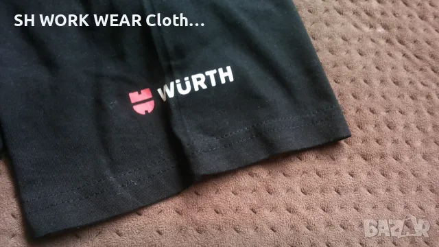 WURTH Work T-Shirt размер XL работна тениска W4-310, снимка 8 - Тениски - 48082549