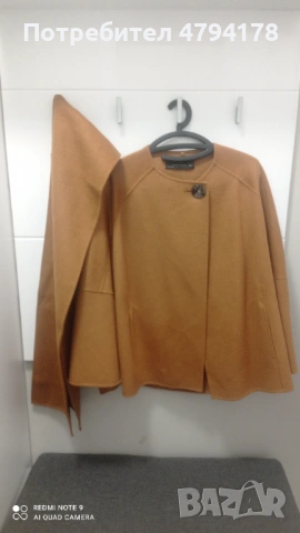 Пелерина с шал на Zara 