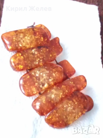 Гривна кехлебарена разтегливи 53794, снимка 8 - Гривни - 53517074