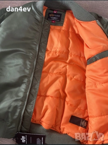 Бомбър яке Alpha Industries MA-1 VF 59 Bomber, снимка 6 - Якета - 54196621