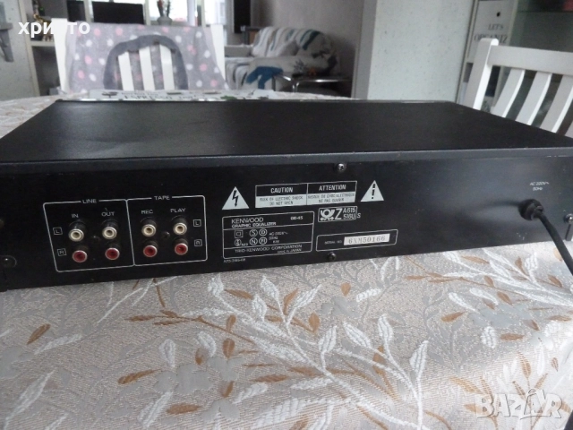 еквилайзер Kenwood GE-45, снимка 6 - Ресийвъри, усилватели, смесителни пултове - 51845738