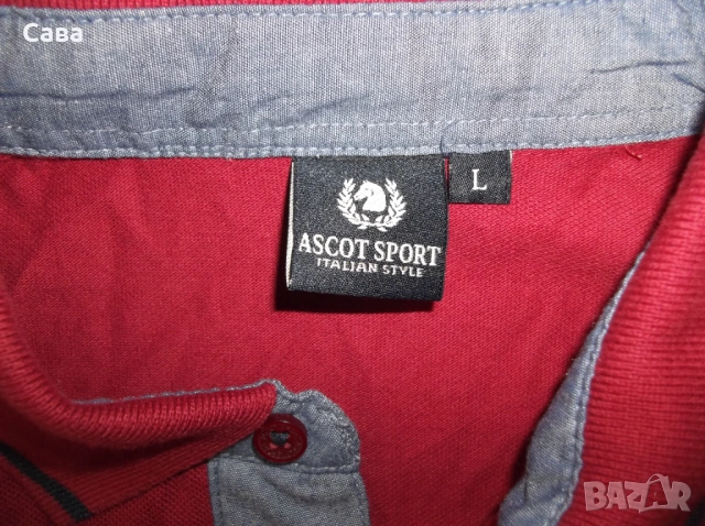 Блуза ASCOT SPORT  мъжка,Л, снимка 3 - Блузи - 53977781