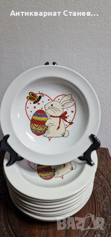 Великденски чинии -Българско производство , снимка 5 - Чинии - 54067355