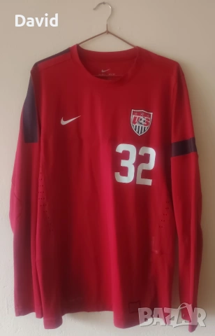 Оригинална Фланелка с дълъг ръкав на САЩ 13/14 Training 