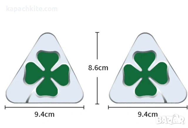 Комплект Quadrifoglio Емблеми за калници детелини за Алфа Ромео Стелвио Джулия, снимка 4 - Аксесоари и консумативи - 54241710