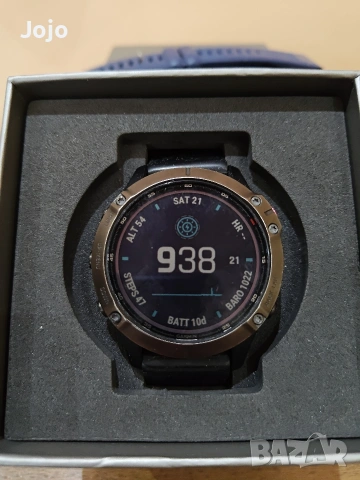 Garmin Fenix 6 pro Solar перфектен , снимка 2 - Смарт часовници - 53575201