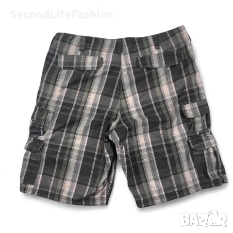 LEE Dungarees мъжки къси панталони размер 38 XXL каре, снимка 2 - Къси панталони - 54173135