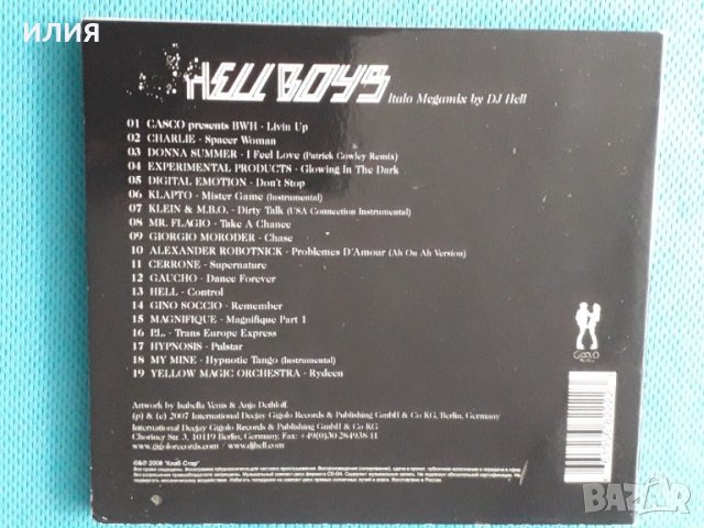 DJ Hell – 2007 - Hellboys(Digipak)(Italo Megamix)(International Deejay Gigolo Records – Gigolo 222)(, снимка 3 - CD дискове - 45493724