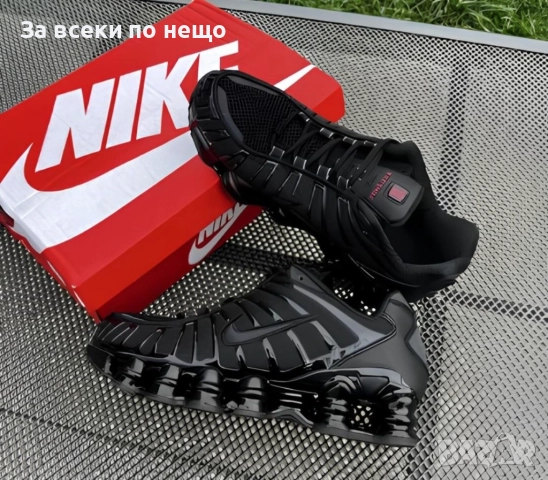 Nike Shox TL Black Унисекс👟Дамски Маратонки С Кутия👟Мъжки Спортни Обувки Код S57