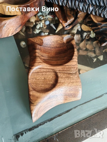 Пепелник за пури с място за чаши, снимка 7 - Декорация за дома - 54292168