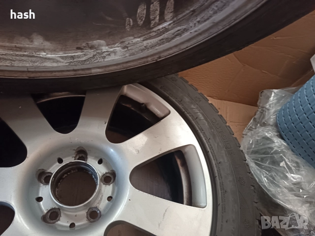 Джанти с фуми 5х112 Mercedes 17", снимка 9 - Гуми и джанти - 51548311