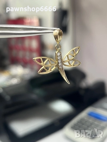 Златна висулка 14 карата