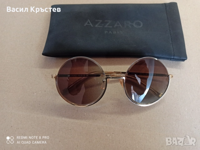 Слънчеви очила Azzaro , снимка 5 - Слънчеви и диоптрични очила - 52141533
