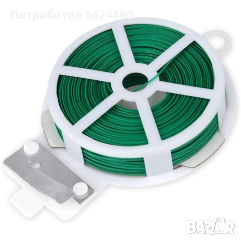 Градинска тел с вграден резец – 100 метра 4513, снимка 8 - Други стоки за дома - 52566675