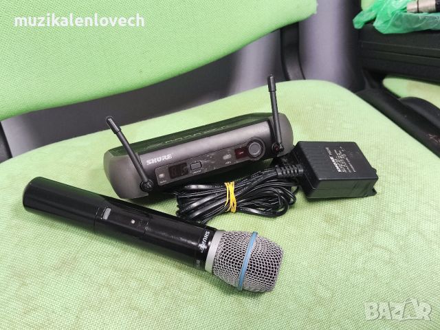 Shure PGX24/Beta87 Pro Microphone Vocal Set /849-865 MHz/ безжичен кондензаторен микрофон