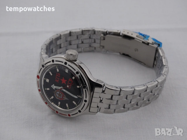 ВОСТОК АМФИБИЯ АВТОМАТИЧЕН- "КГБ" ref: 420457, снимка 15 - Мъжки - 43232648