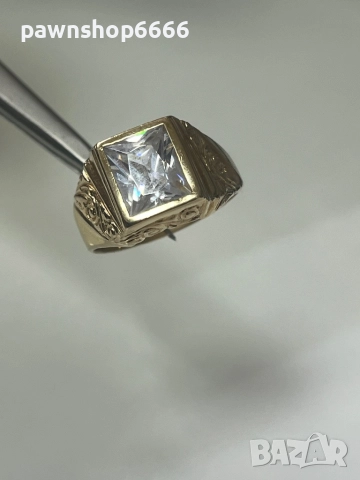 Златен пръстен 14 карата , снимка 9 - Пръстени - 52152176