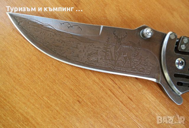 Сгъваем нож KNIVES SR526E, снимка 7 - Ножове - 18125826