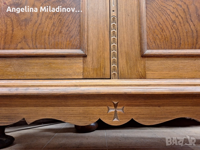 Гардероб, шкаф с богата дърворезба , снимка 7 - Шкафове - 52712120