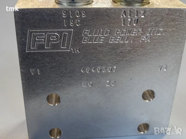 Хидравличен блок FPI v1 4640807 v2 MCZ8 2500psi, снимка 2 - Резервни части за машини - 49764222