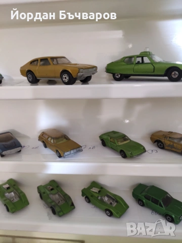 16 Бр. старо произв. метални Мачбокс Matchbox колички Made in Bulgaria, снимка 4 - Колекции - 53971756