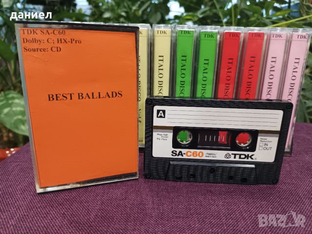 Аудио касети TDK D60 от колекция с Italo Disco, снимка 5 - Аудио касети - 45269557