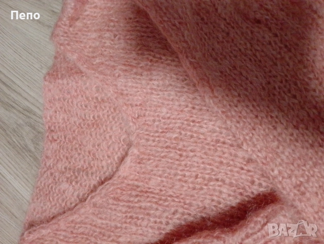 Розов пуловер, снимка 2 - Блузи с дълъг ръкав и пуловери - 52670540