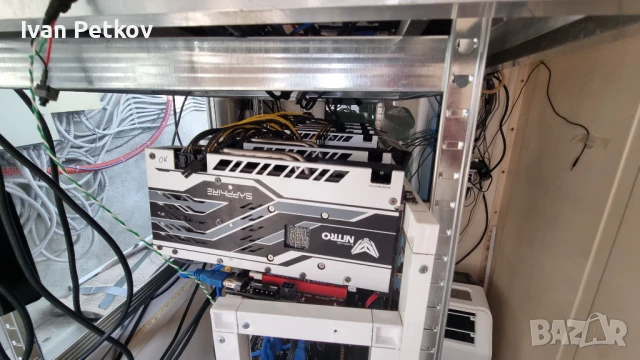 5x 570 8GB 2x 480 8GB Mining Rig Копачка за криптовалути, снимка 4 - Друга електроника - 50742906