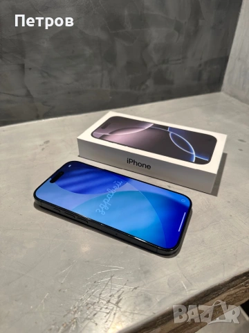 Перфектен Iphone 16 Pro Black Titanium, снимка 10 - Apple iPhone - 54281301