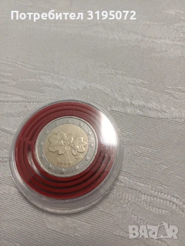 Продавам 2 евро 1999 Финландия