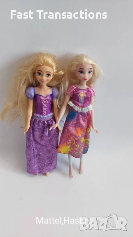 Комплект кукли принцеси - Рапунцел и Елза
