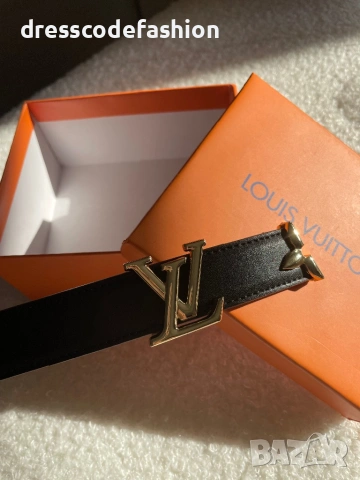 Колан естествена кожа с две лица в кутия