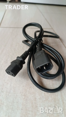 Power cable cord захранващ кабел удължител C13 -C14 и  C14 to C15 , 3m, снимка 9 - Резервни части за телефони - 45504728