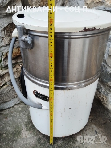 Стара Соц Руска Пералня РИГА 8. / 1973 г. / РАБОТЕЩА! / НОМЕР 588., снимка 11 - Антикварни и старинни предмети - 53668798