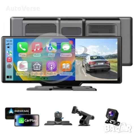 Универсална навигация 10,26″ С КАМЕРА – WIRELESS CarPlay/Android Auto