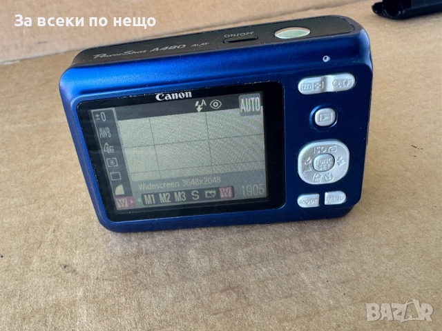 Цифров фотоапарат Canon PowerShot A480 , 10 MP , Canon A480, снимка 7 - Фотоапарати - 51818821