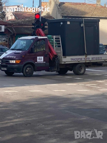 УСЛУГИ САМОСВАЛ С КРАН И ПАЛЕТНА КОЛИЧКА