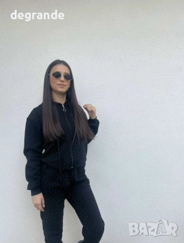 Ватиран дамски екип с Камъчета  С М Л размер  , снимка 3 - Спортни екипи - 52573814