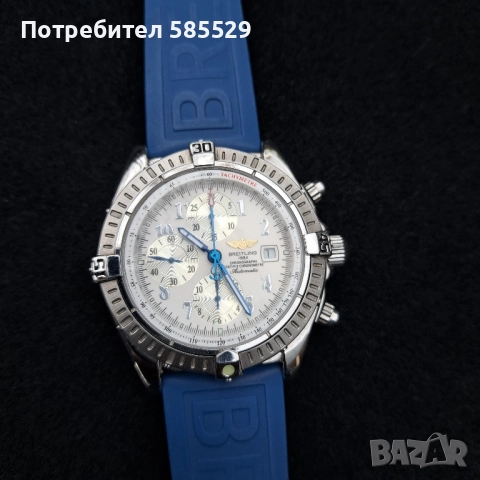 BREITLING Хронограф, снимка 15 - Мъжки - 52493202