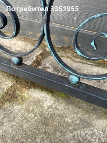 Парапет ковано желязо, снимка 6 - Огради и мрежи - 53557594