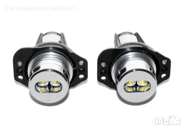 Ангелски очи за Bmw e90 e91 , снимка 2 - Аксесоари и консумативи - 53972318