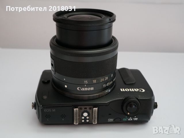 Canon M + 15-45mm IS STM, снимка 7 - Фотоапарати - 46319925